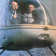 Sur R22 F-GCLK Jean Moine avec Pierre Bonneau excellent pilote aussi - Photo  X - Collection JMP - En cas d'observation sur le copyright de cette photo merci de nous contacter