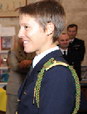 Le Capitaine Sophie Adenot-Flachere, pilote de CARACAL - Photo Sirpa Air